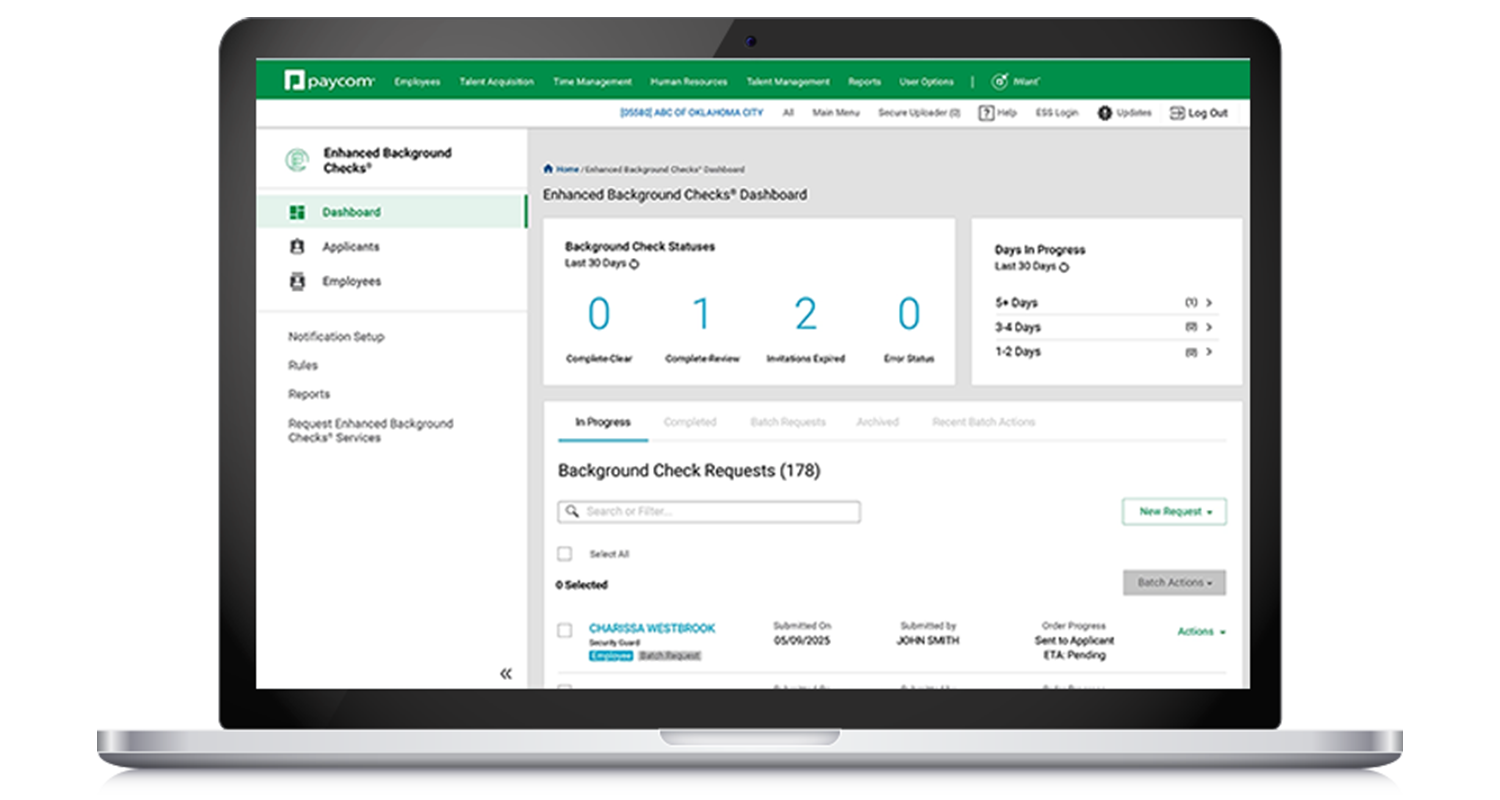Background Check Verified